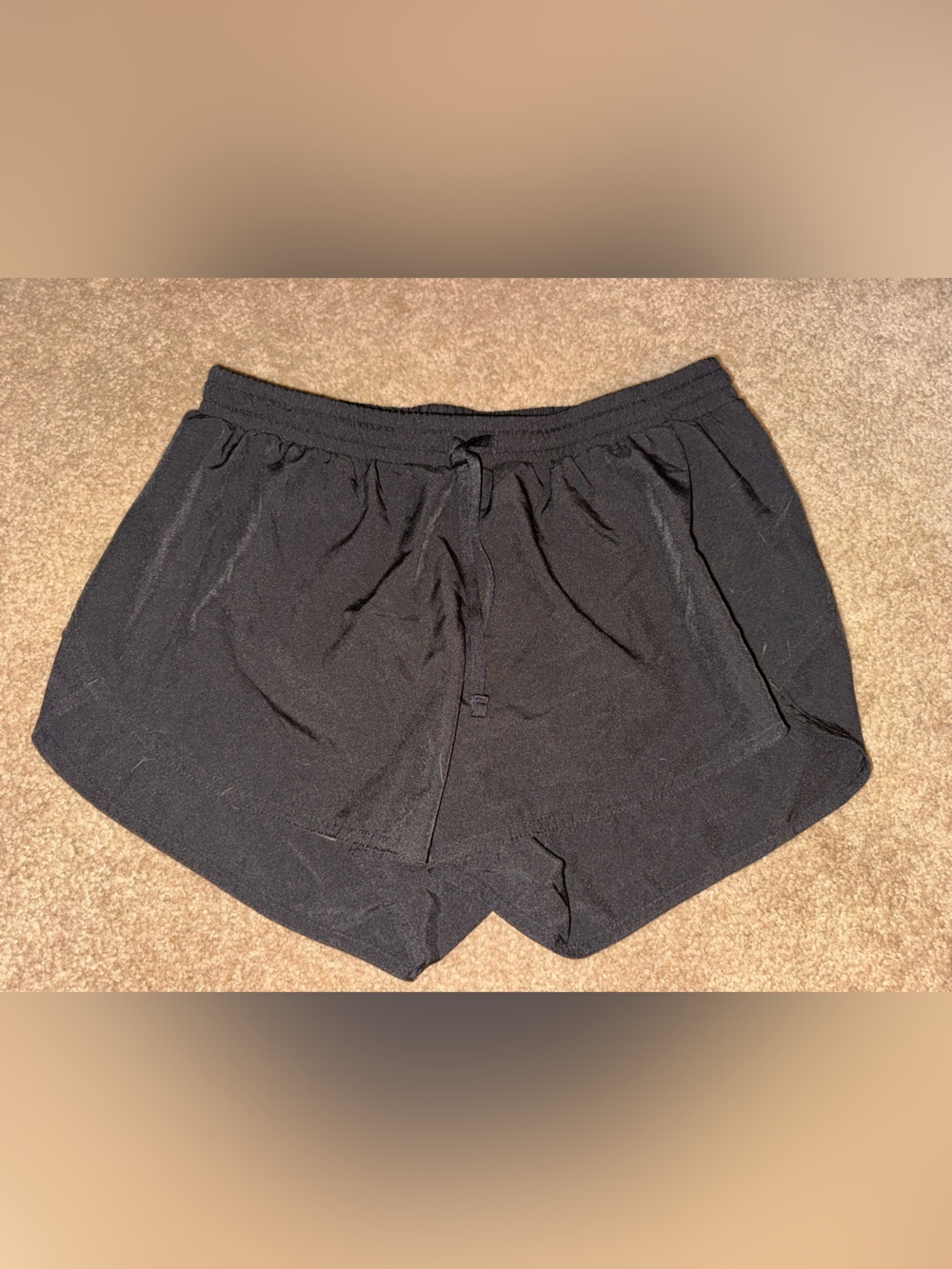 Old Navy Black Women's Athletic Drawstring Shorts